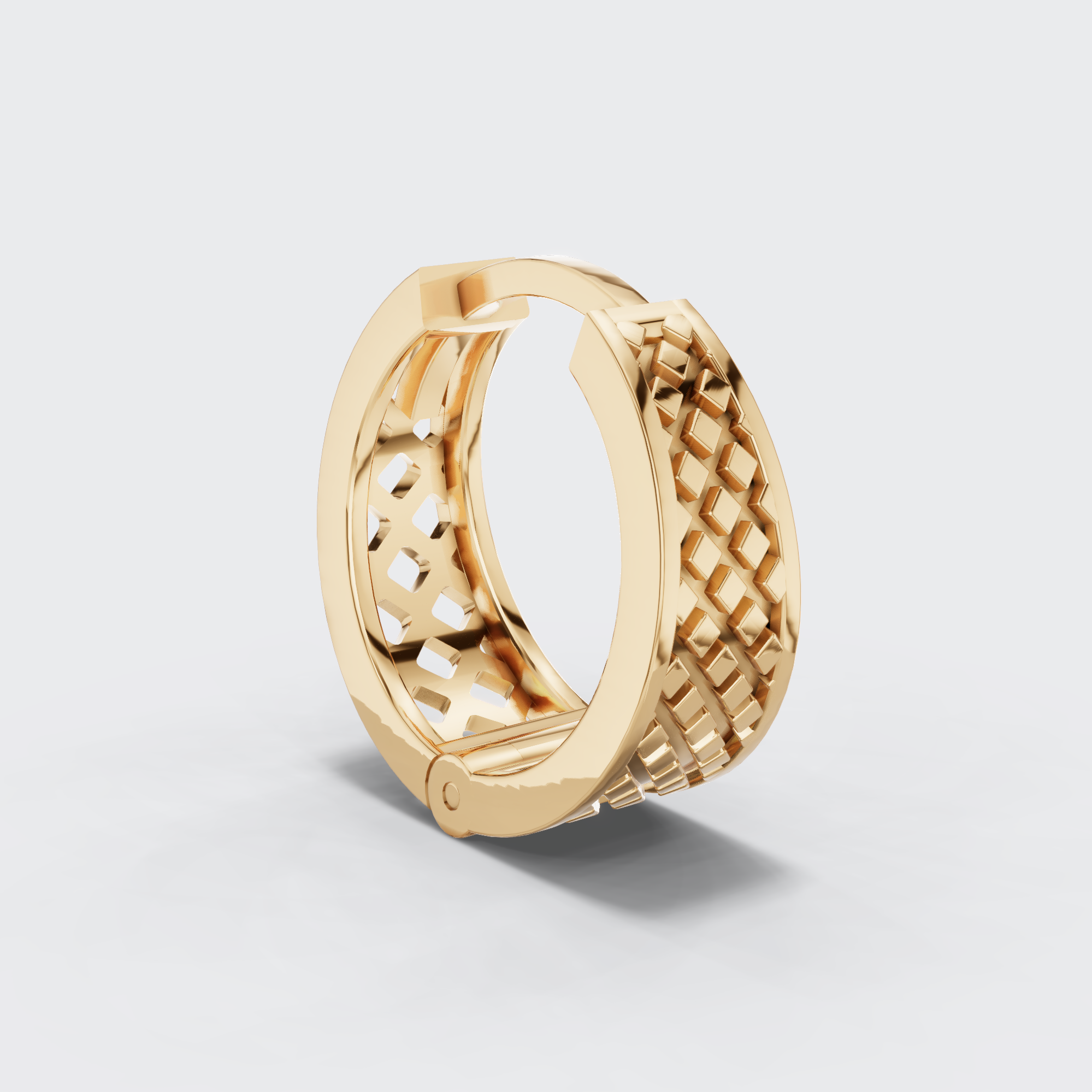 Luxe Hoop [Single Stud]