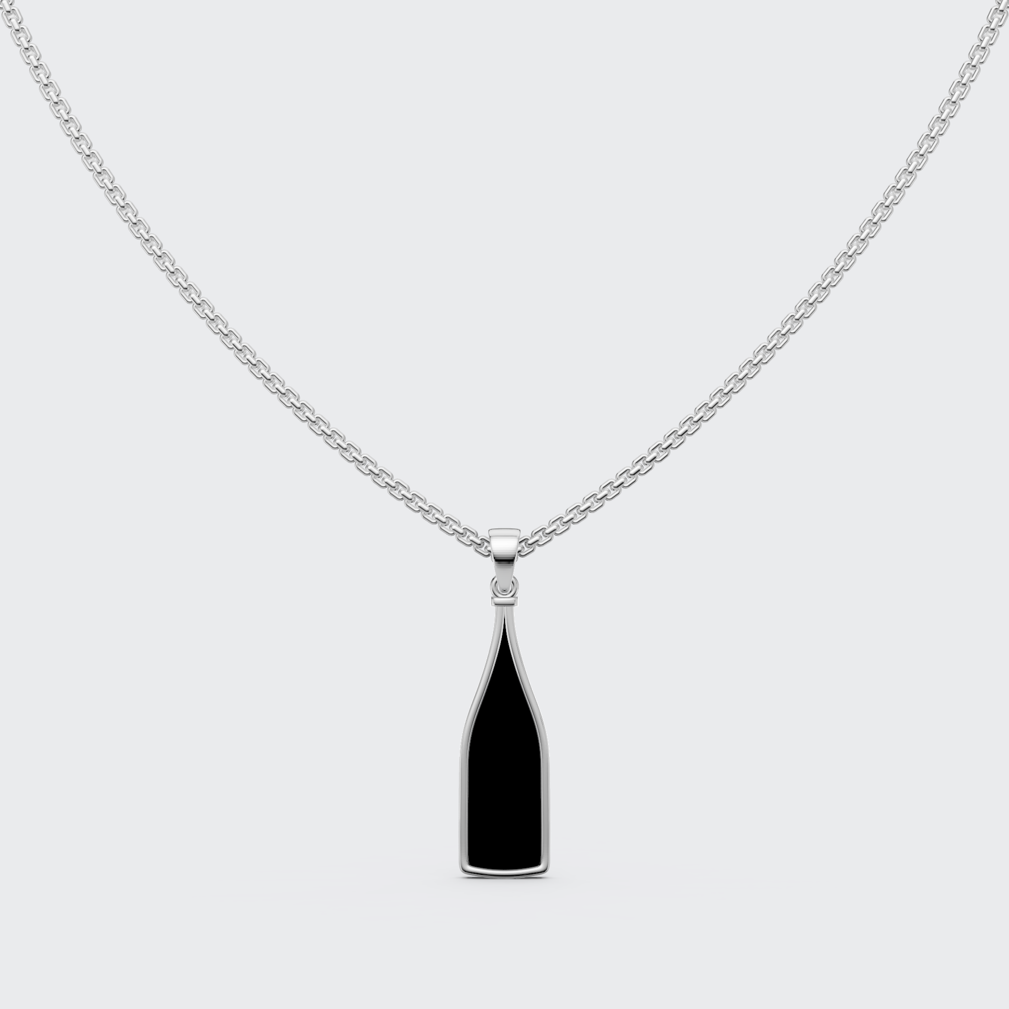 Champagne Bottle Pendant