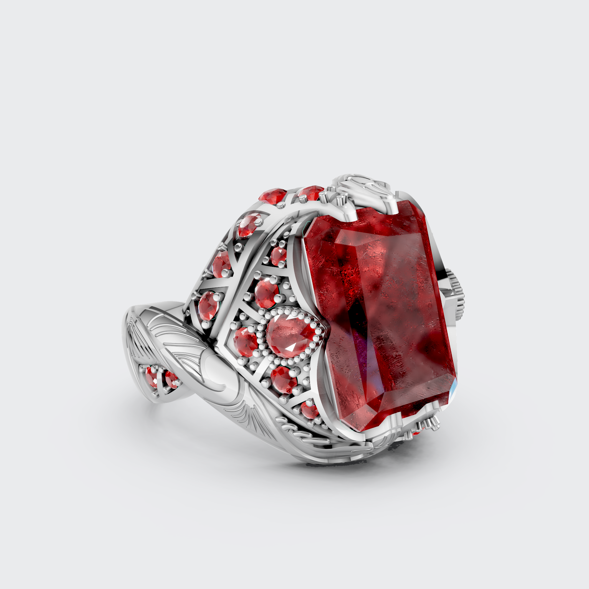 Crimson Majesty Ring