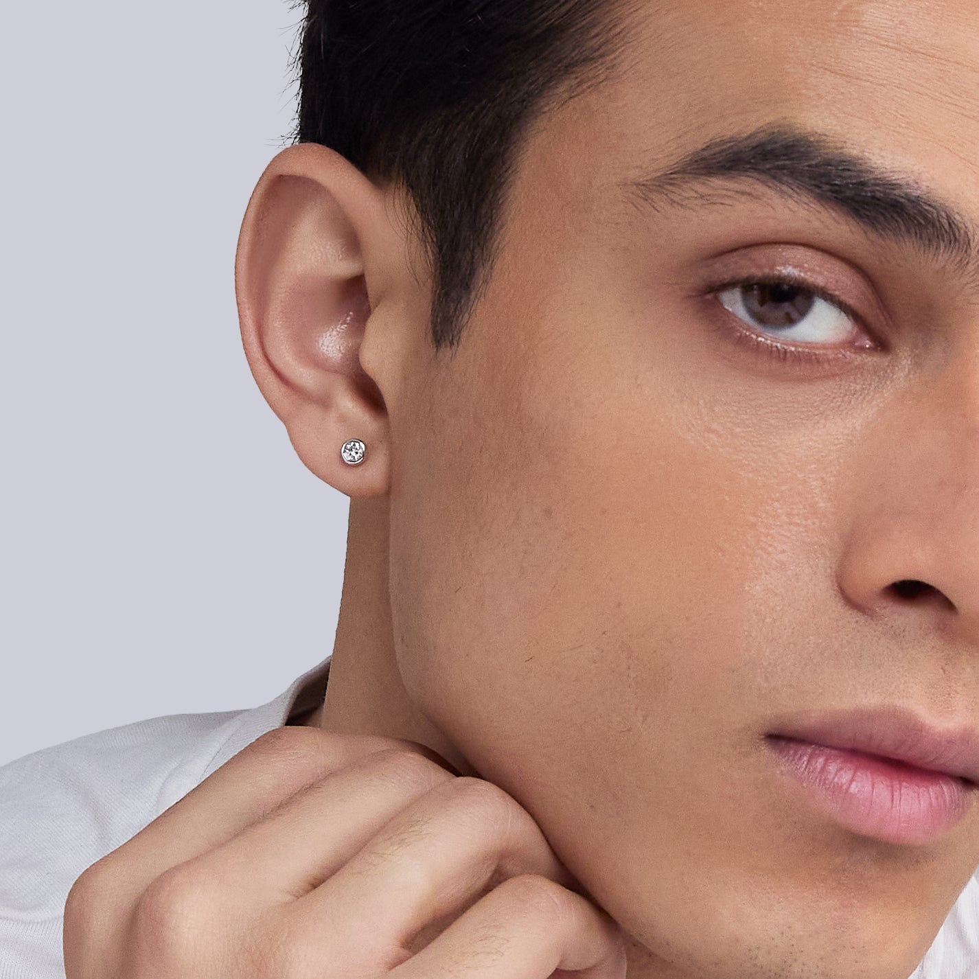 Strobe Diamond Studs [Single Stud]
