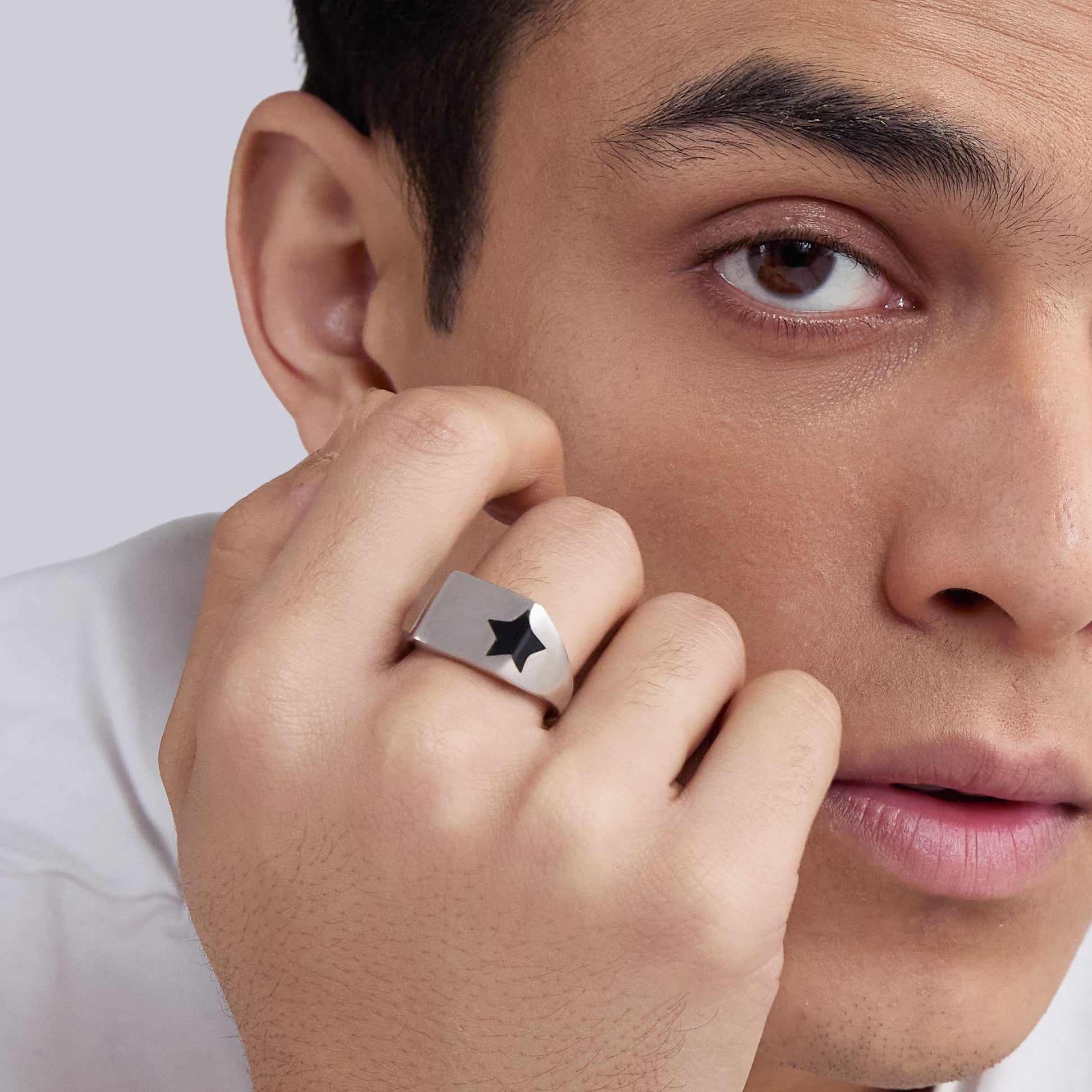 Star Silver Ring