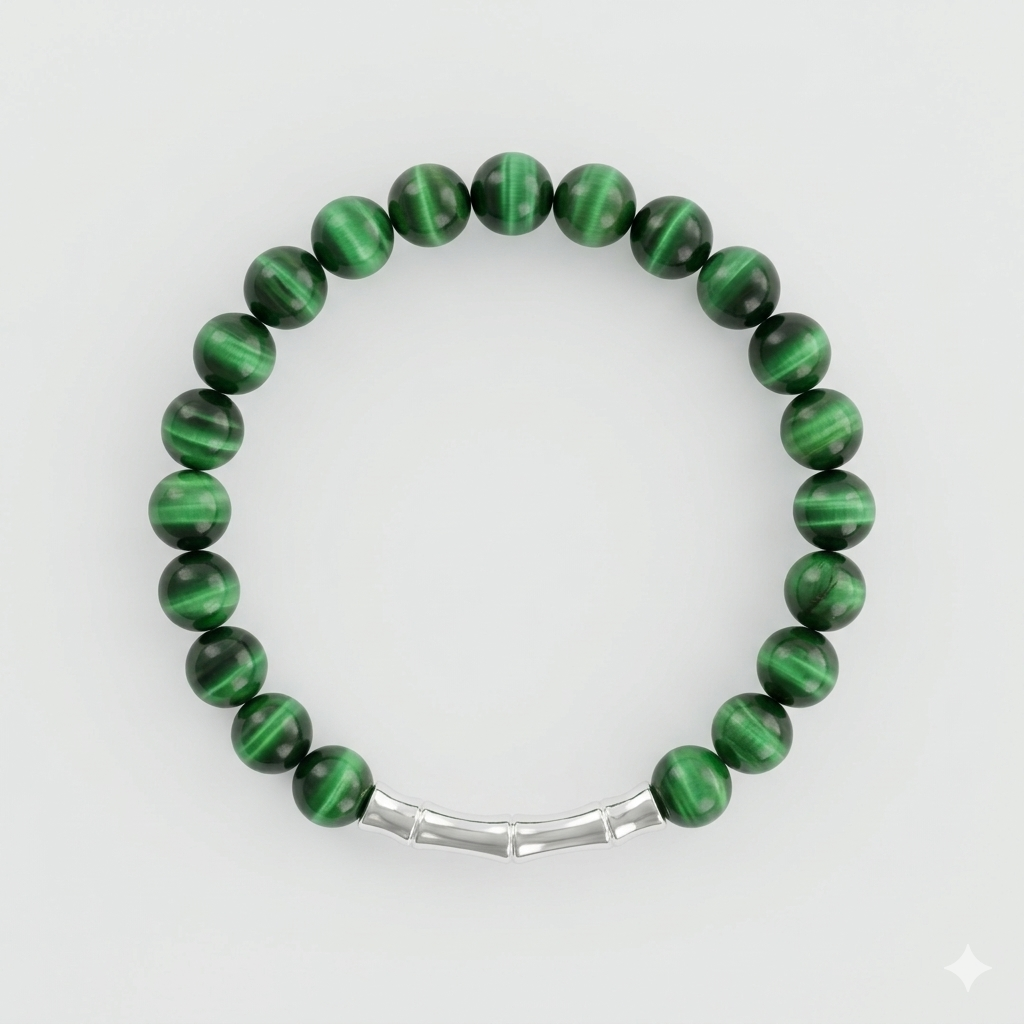 Green Tiger Eye Bracelet