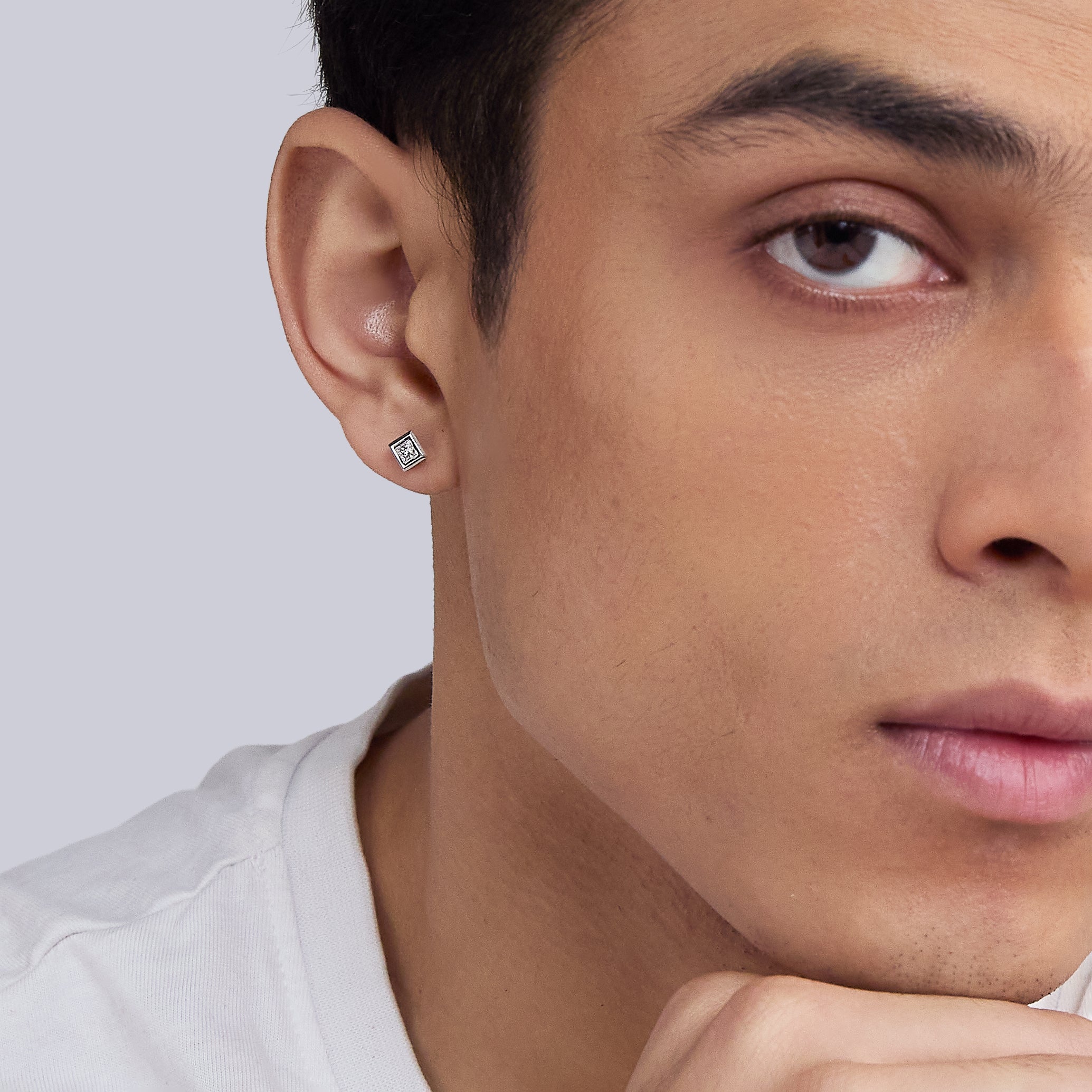 Flash Diamond Studs [Single Stud]