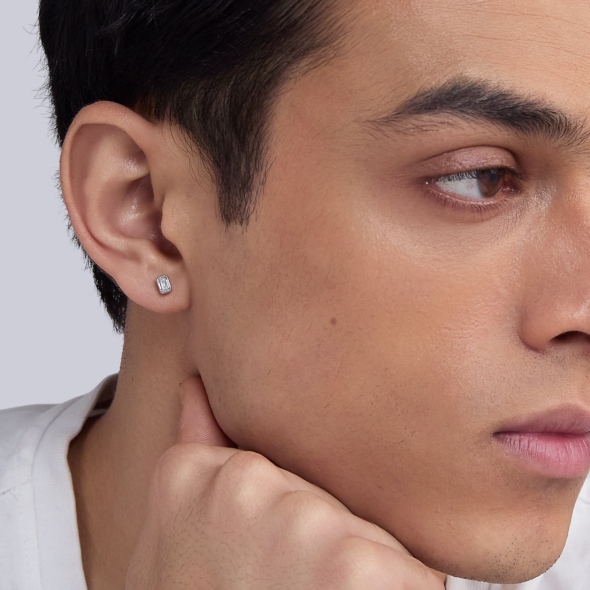 Prime Form Diamond Studs [Single Stud]