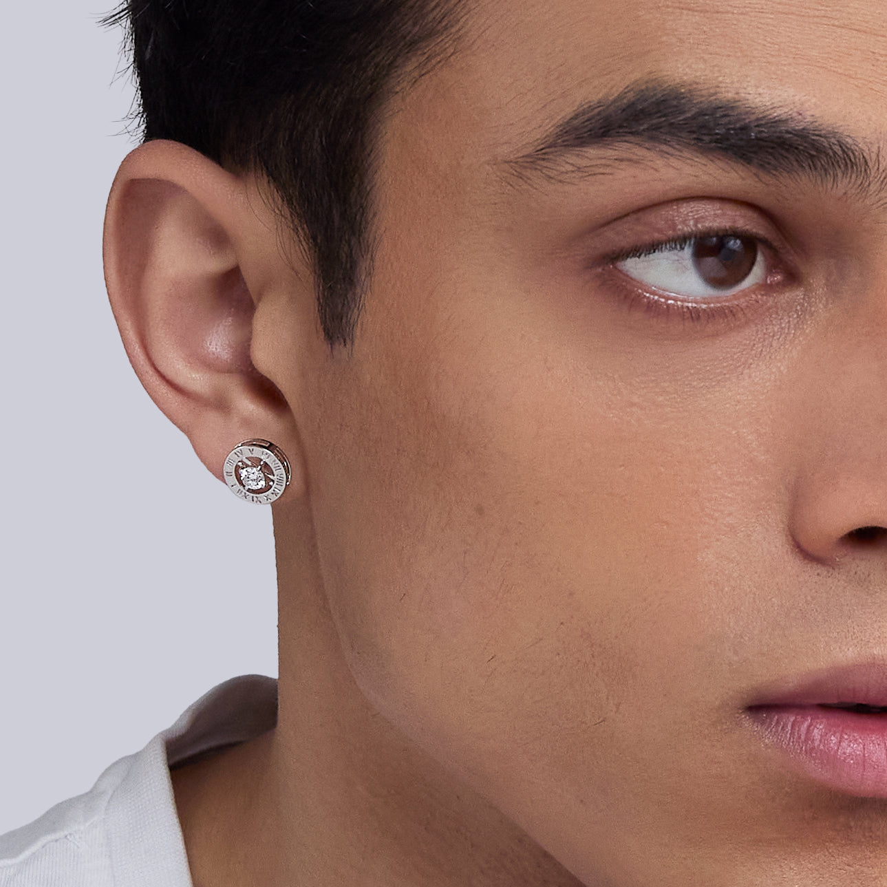 Chrono Diamond Studs [Single Stud]