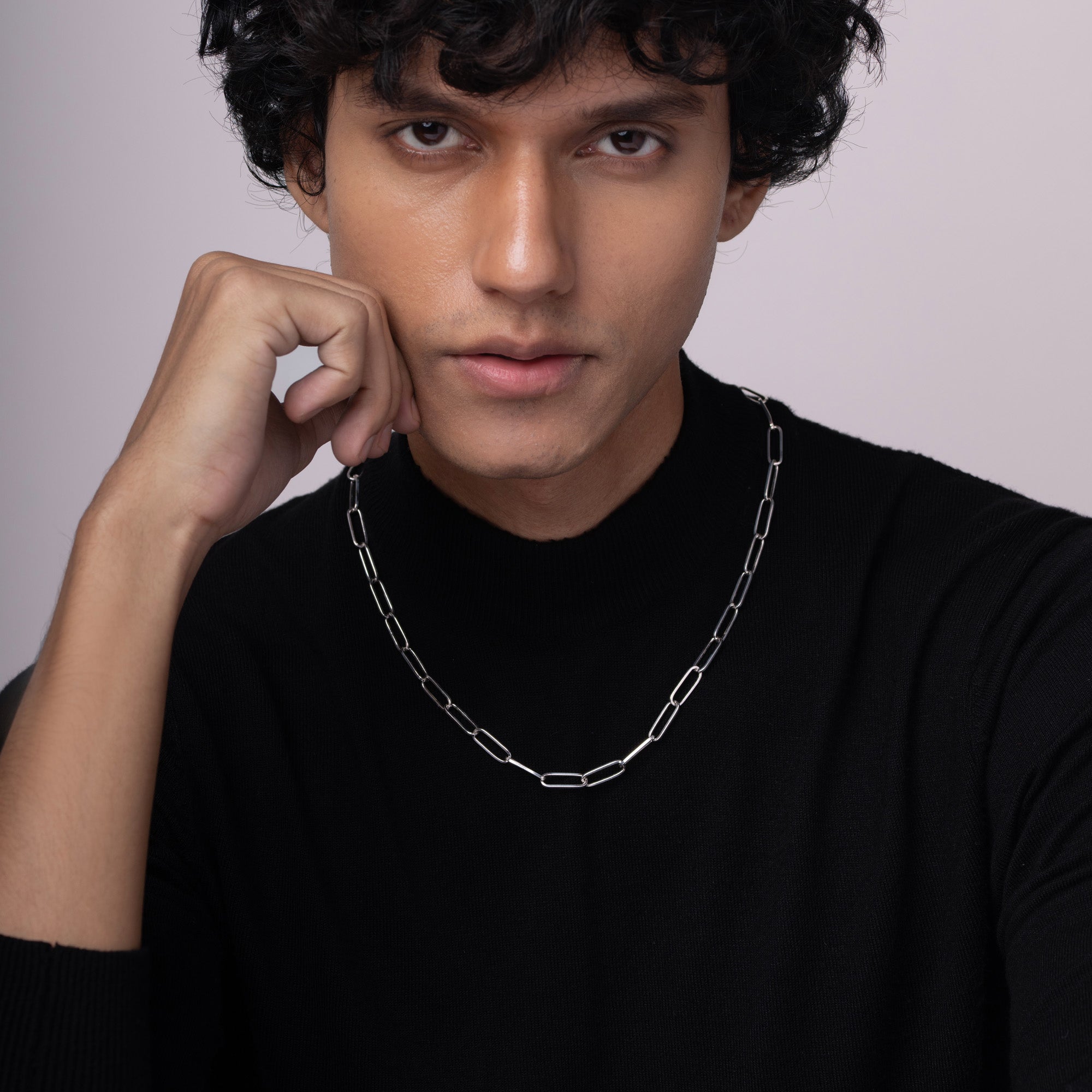 Sleek Link Silver Chain