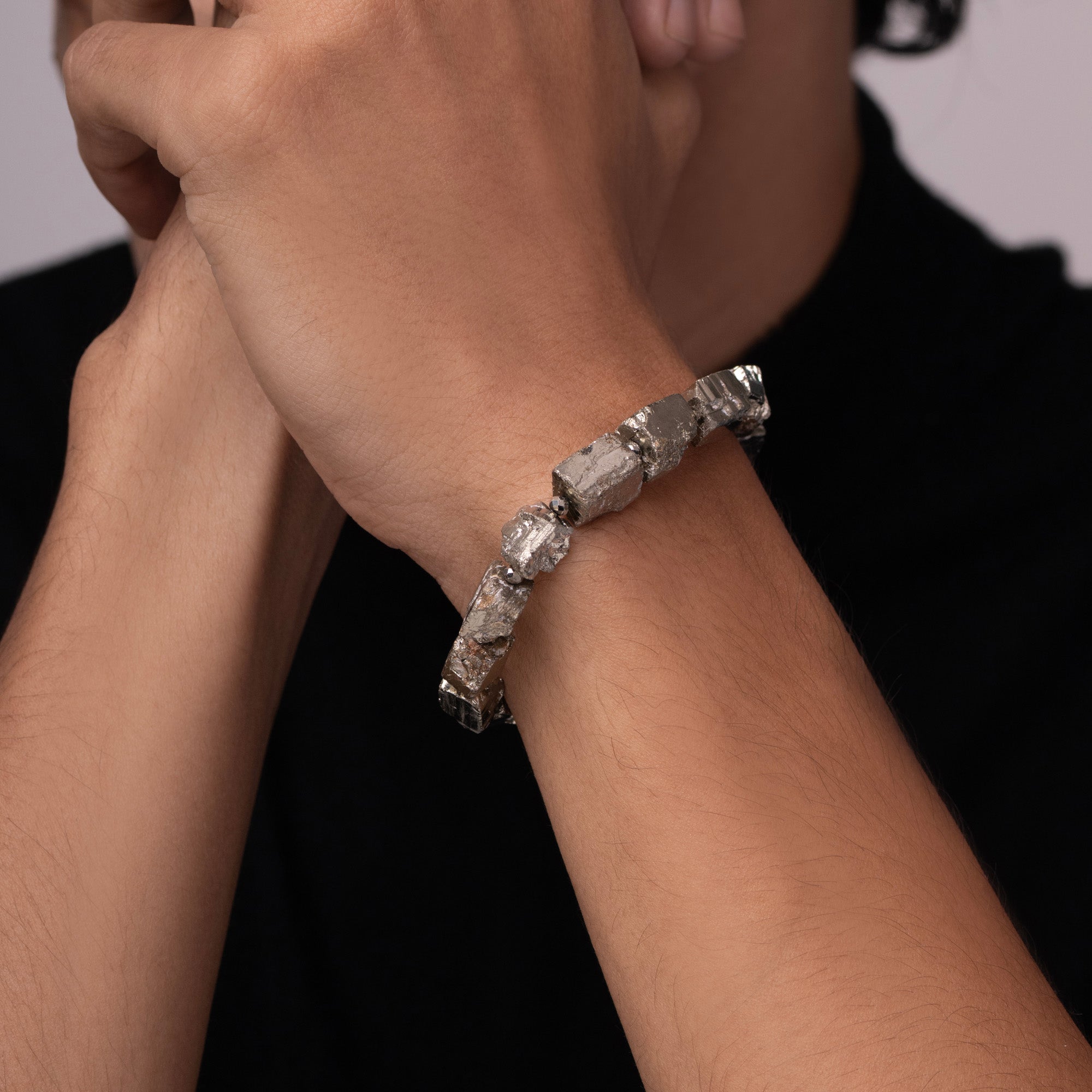 Raw Edge | Pyrite Bracelet