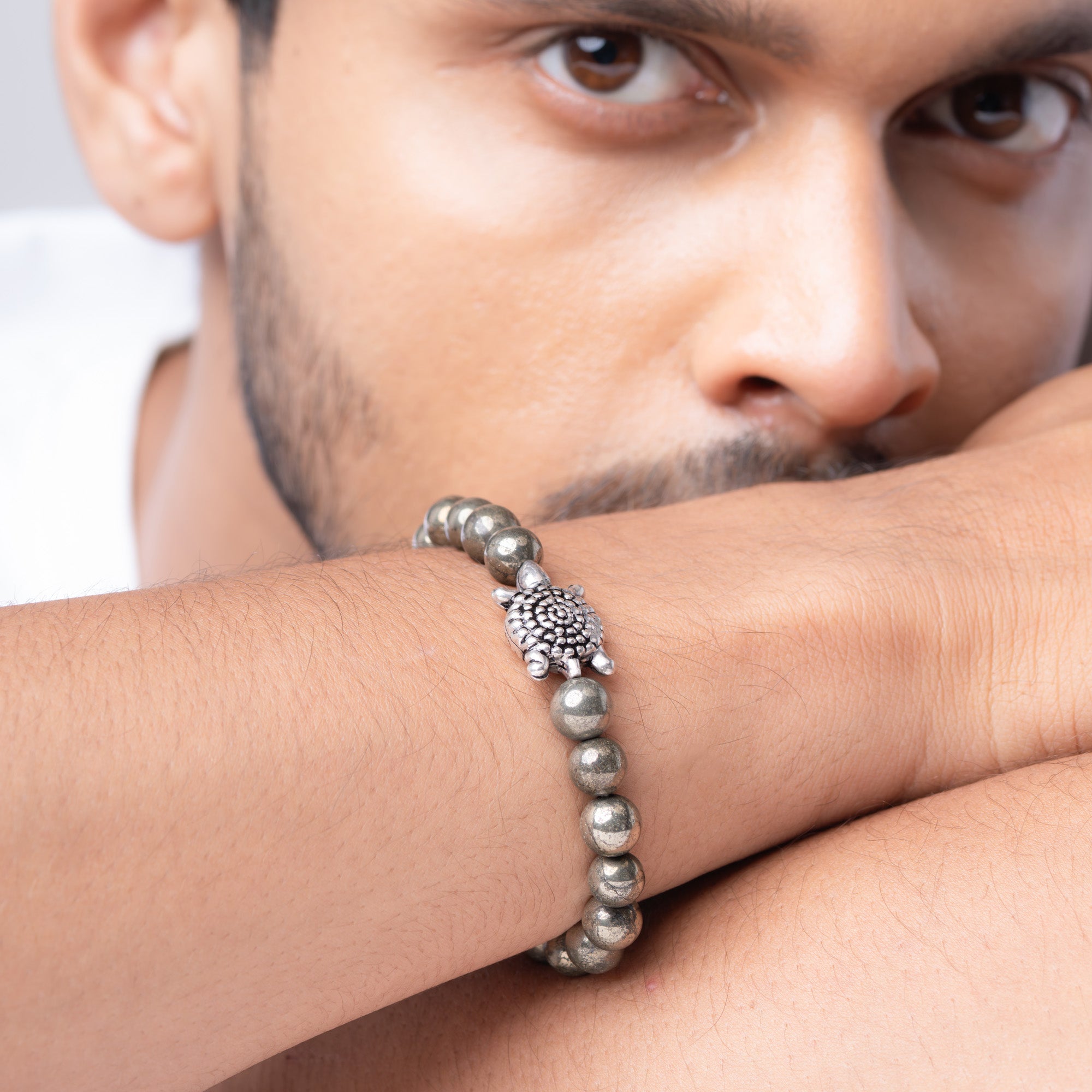 Pyrite Stone Bracelet