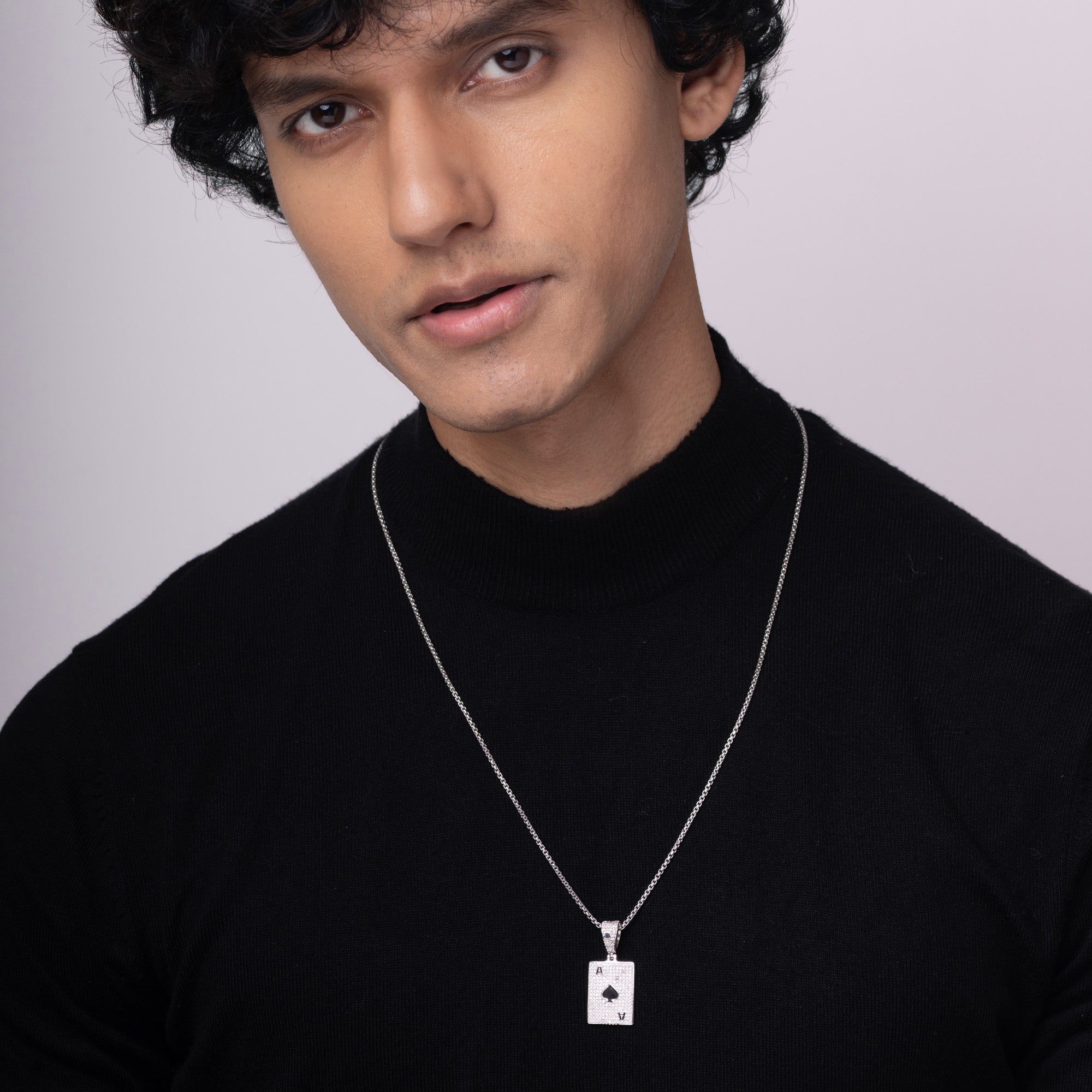 Ace of Spades Pendant