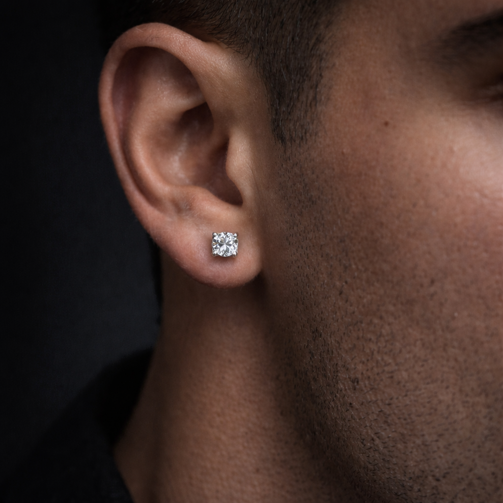 Nova Diamond Studs [Single Stud]