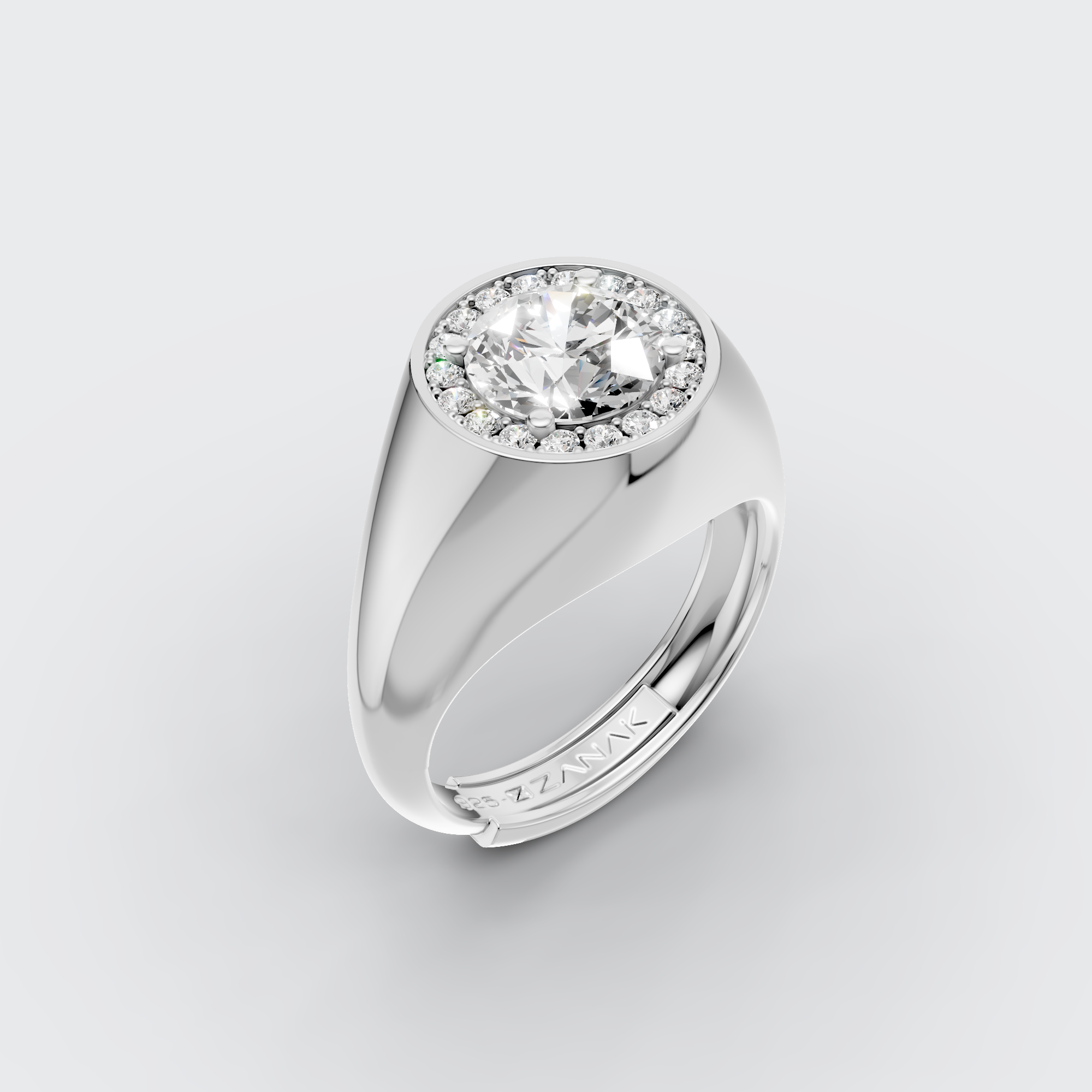 Royal Shine Silver Ring
