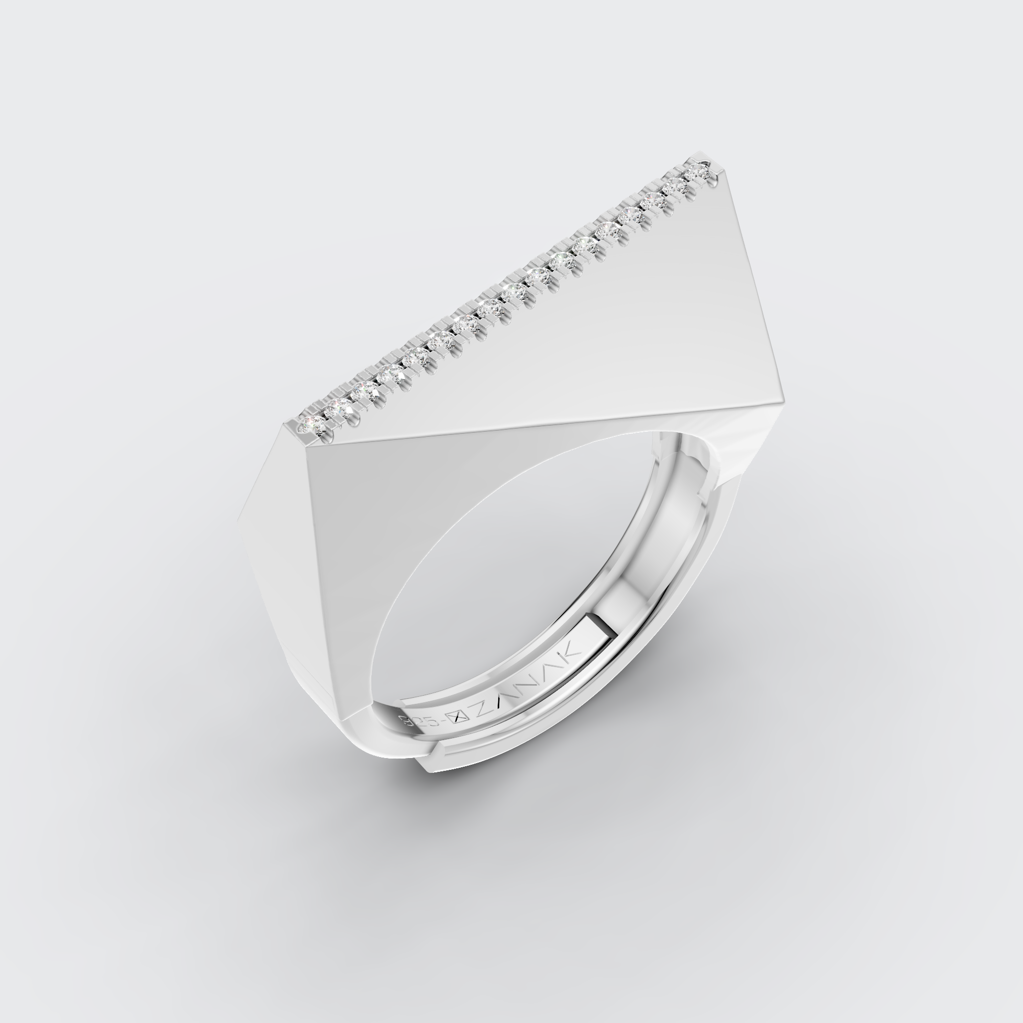 Sharp Line Ring
