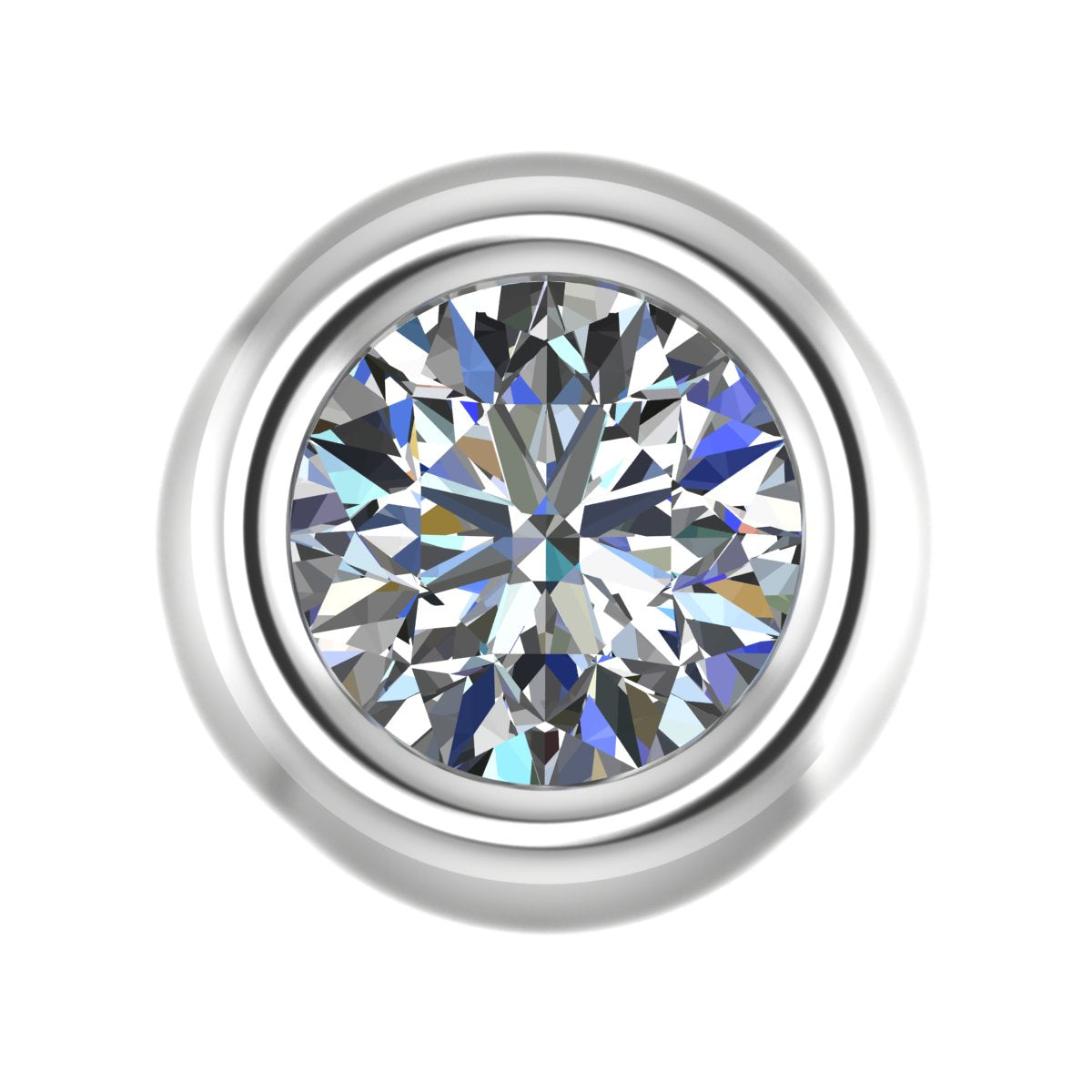 Strobe Diamond Studs [Single Stud]