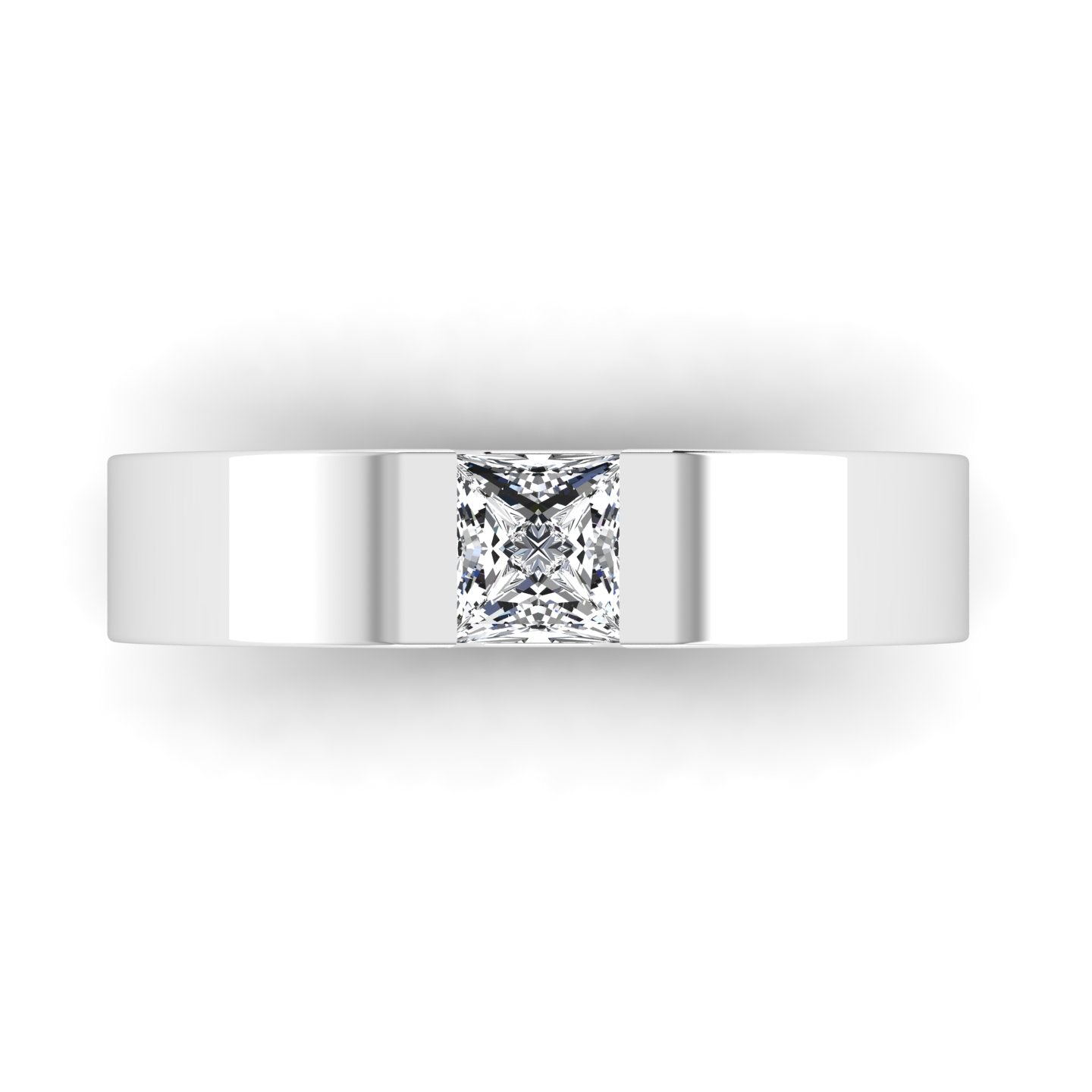 Channel-Set Diamond Ring