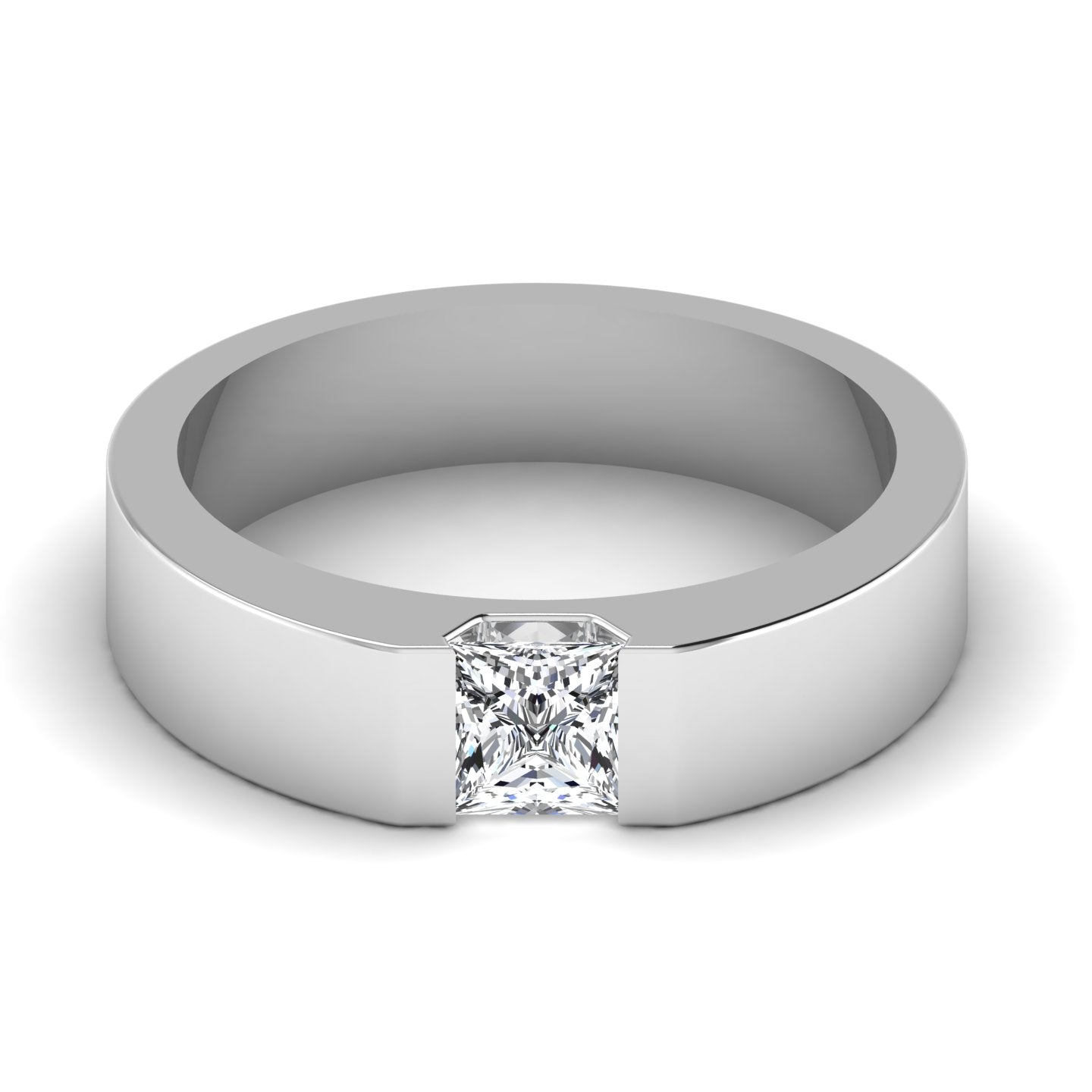 Channel-Set Diamond Ring
