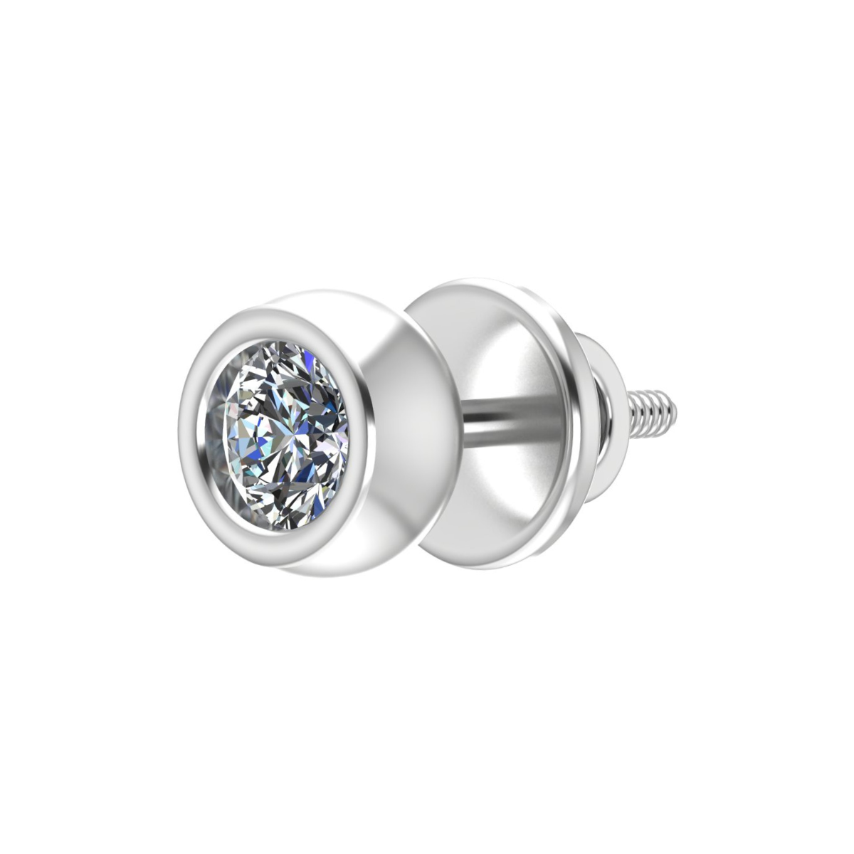 Strobe Diamond Studs [Single Stud]